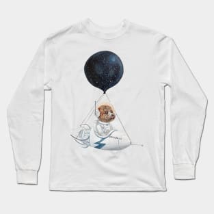Dog astronaut Long Sleeve T-Shirt